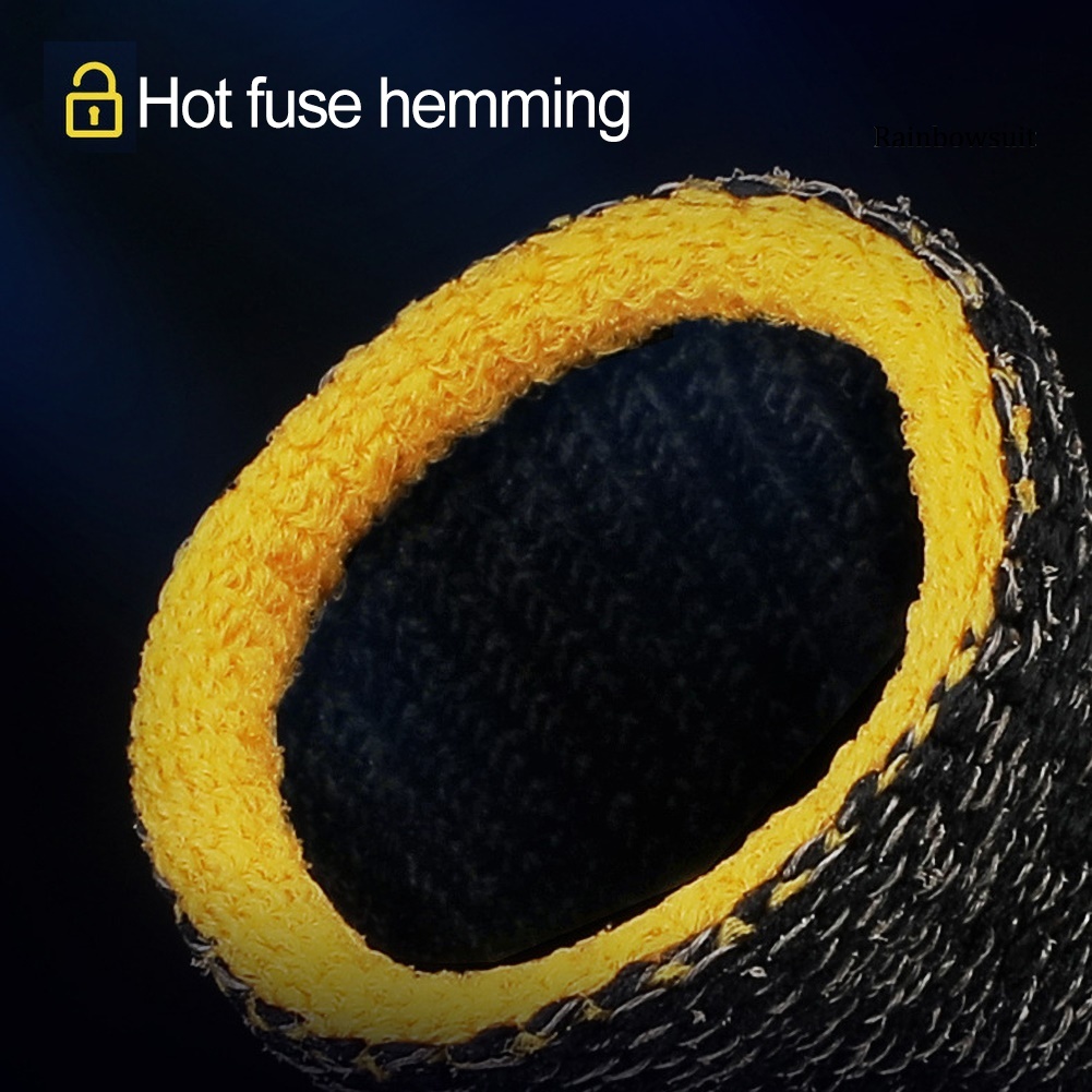 Bộ 2 Đệm Bọc Ngón Tay Chơi Game Điện Thoại Bằng Sợi Carbon Chống Mồ Hôi