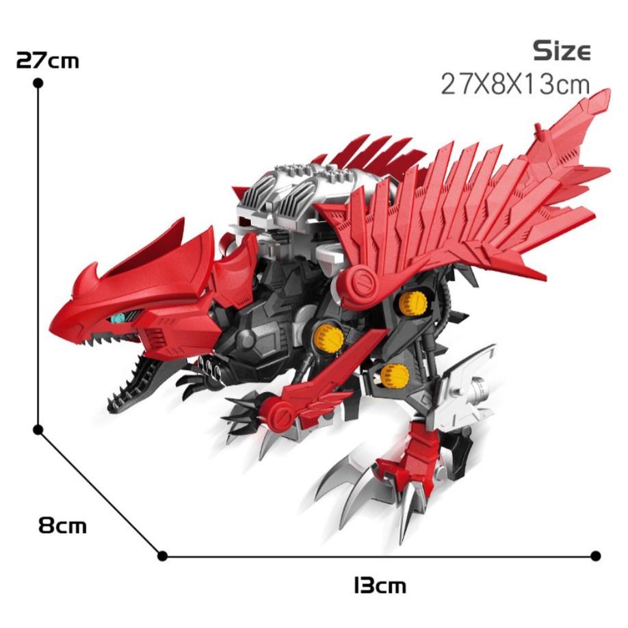 Đồ chơi Cenzelong (kết hợp giữa Gundam và Zoids) - Cryptovolans - mã 5703
