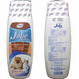 Sữa tắm dưỡng lông, khử mùi hôi Bio Jolie 150ml cho Chó Mèo