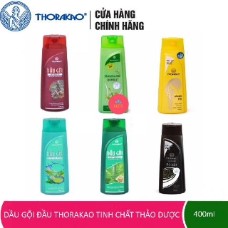 Dầu gội đầu thảo dược Thorakao dưỡng tóc, mượt tóc, trị gàu, giảm gãy rụng 400ml