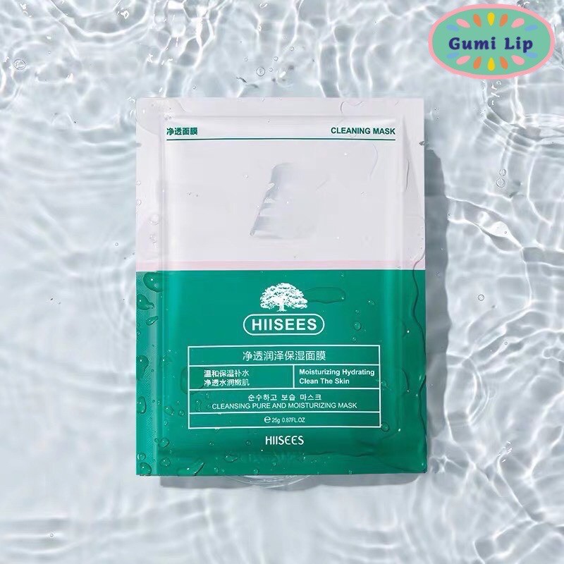 Mặt nạ rau má cấp nước giảm thiểu mụn se lỗ chân lông Cleansing Mask