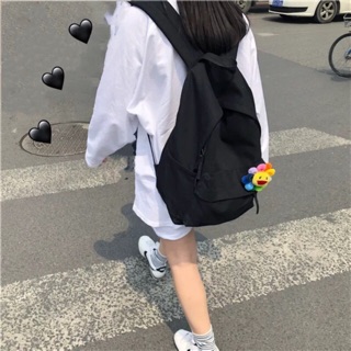 (Sẵn) BALO ULZZANG TRƠN KÈM HOA KAIKAI KIKI