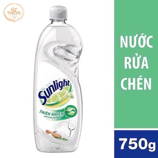 Nước Rửa Chén Sunlight Muối Khoáng Và Lô Hội Chai 750g