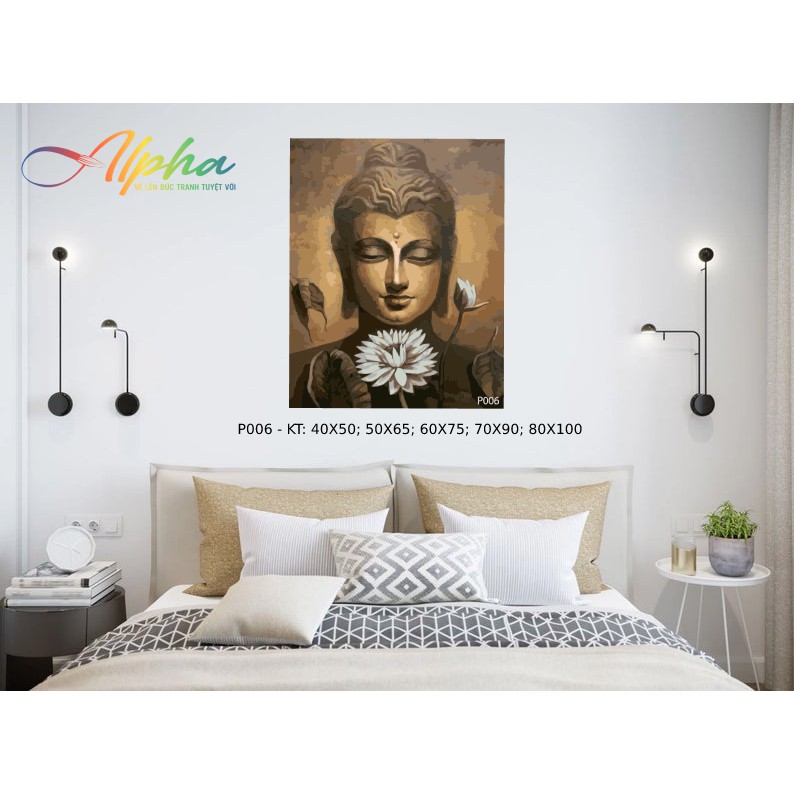 Tranh số hóa Alpha - Tranh Phật Giáo P006