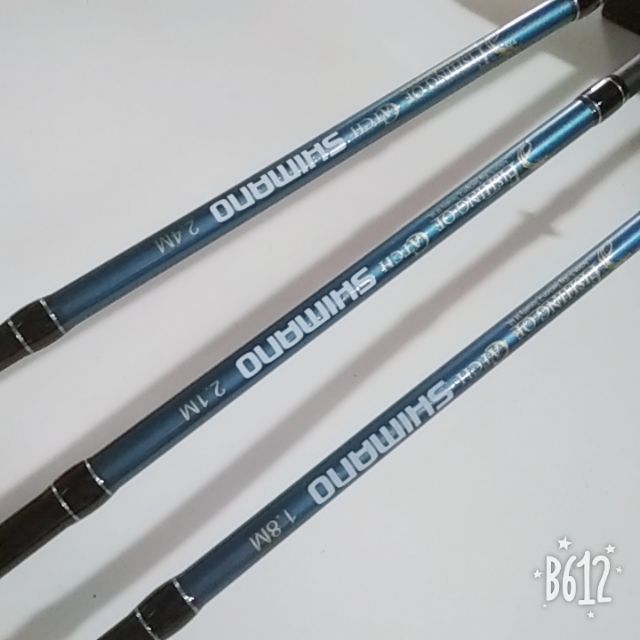 Cần câu máy ngang 2 ngọn shimano