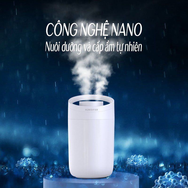  máy phun sương tạo ẩm dung tích 3lit Humidifier