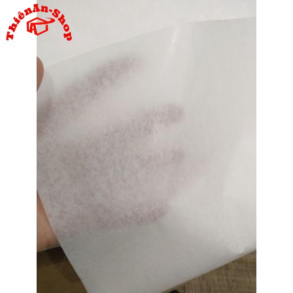 Giấy Pơluya (pelure) - giấy chống ẩm 1 mặt bóng màu trắng sữa - bọc hàng, chống ẩm, chống thấm dầu...