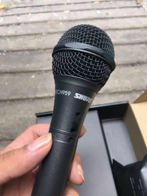 ❤️FreeShip❤️ Micro SHURE SM-959 chính hãng full box lớn có bao da