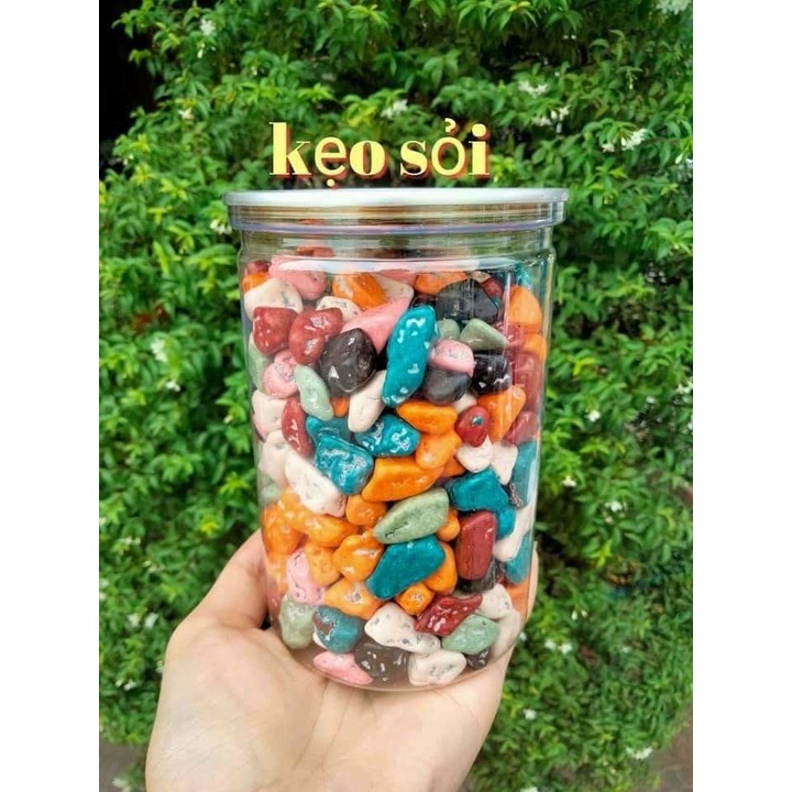 [Mã 253FMCGSALE giảm 8% đơn 500K] [NGON BỔ RẺ] Kẹo sỏi socola 420gr, kẹo sỏi tuổi thơ