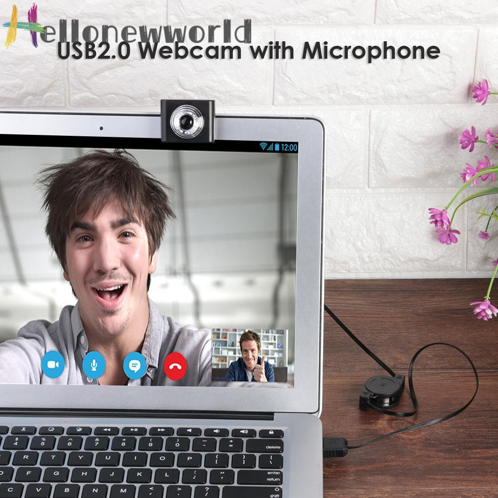 Webcam Kẹp Bàn Kèm Mic Dành Cho Máy Tính | BigBuy360 - bigbuy360.vn