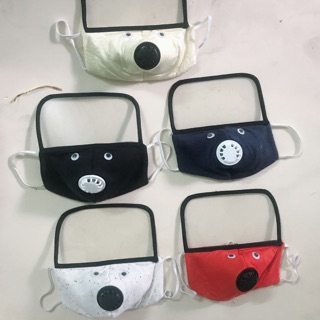 Khẩu trang kính hình thú cho bé sale