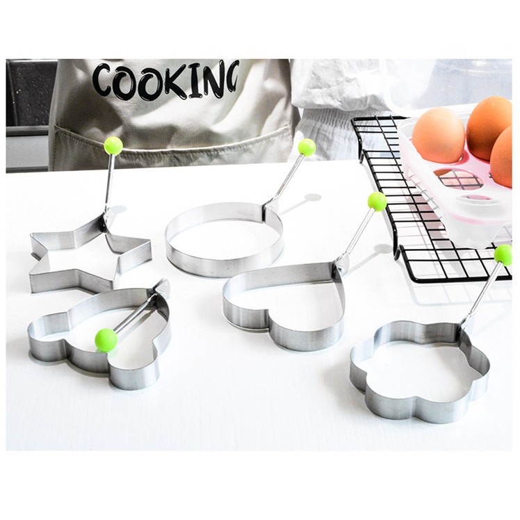 Khuôn tạo hình trứng ốp la khuôn chiên trứng inox