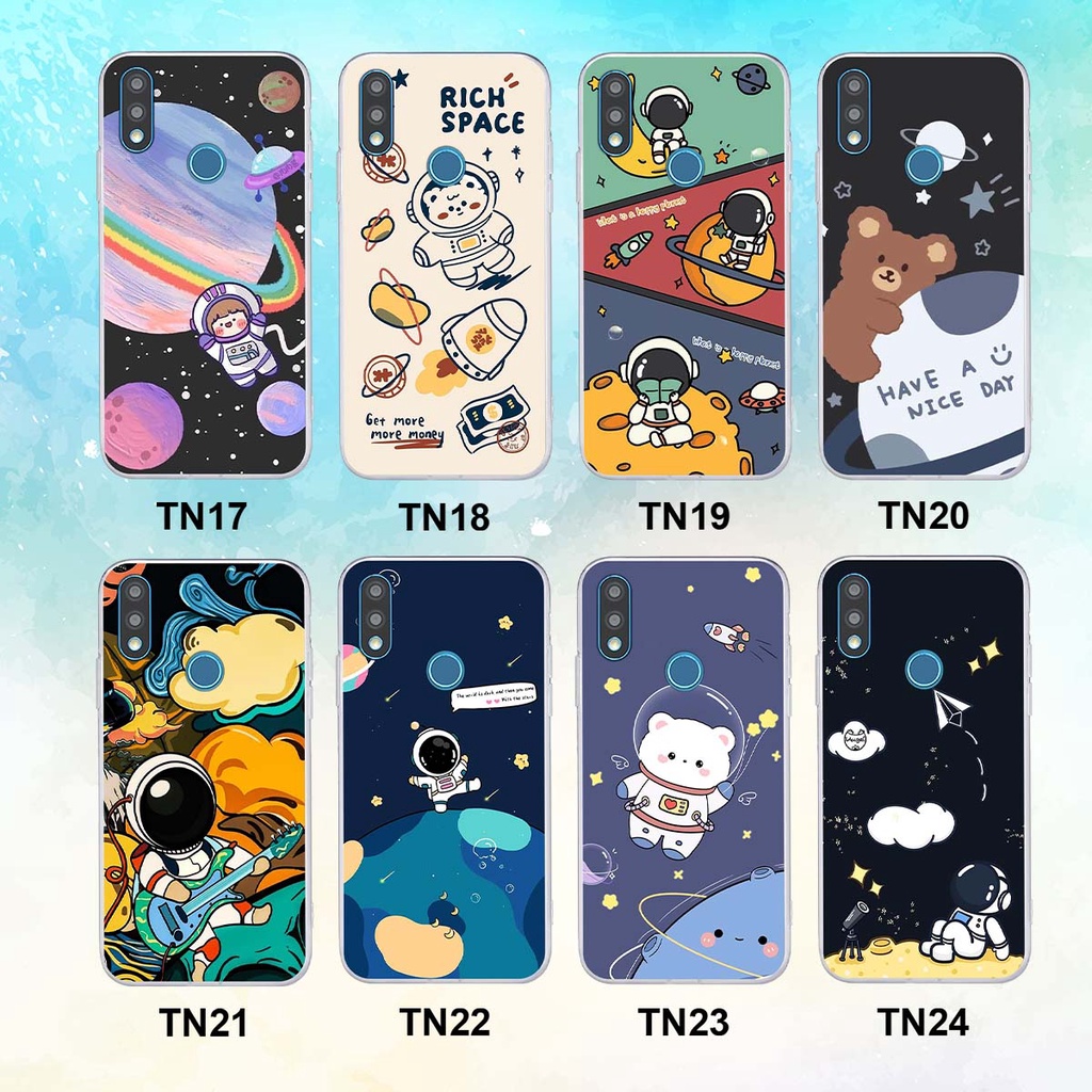 Ốp Vsmart Joy 2 Plus / Joy2+ in hình vũ trụ, phi hành gia bầu trời cute dễ thương