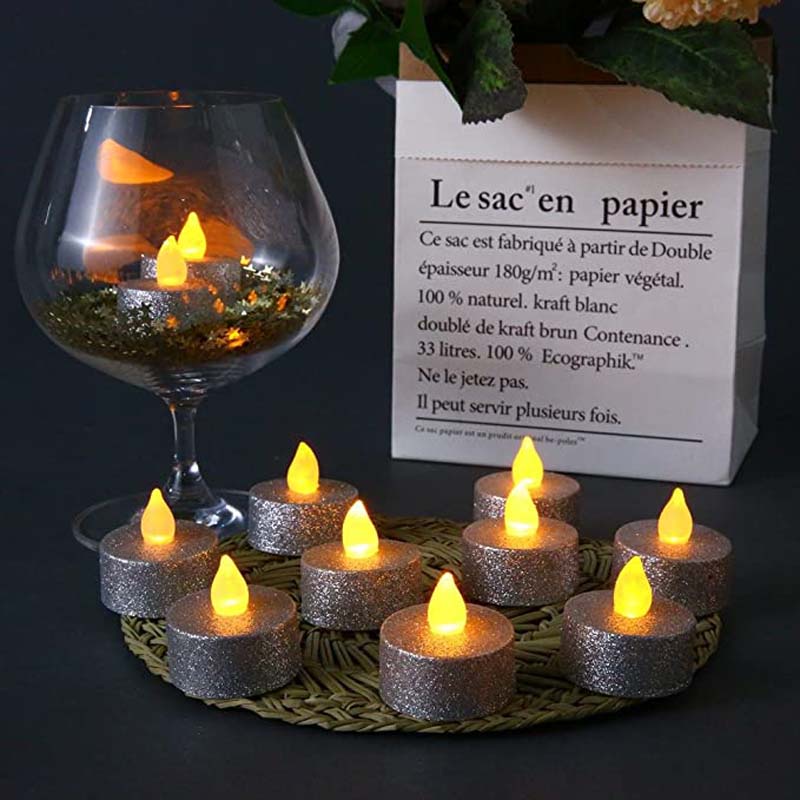 Đèn led hình ngọn nến hoạt động bằng pin trang trí tiệc cưới/lễ tình nhân tiện dụng