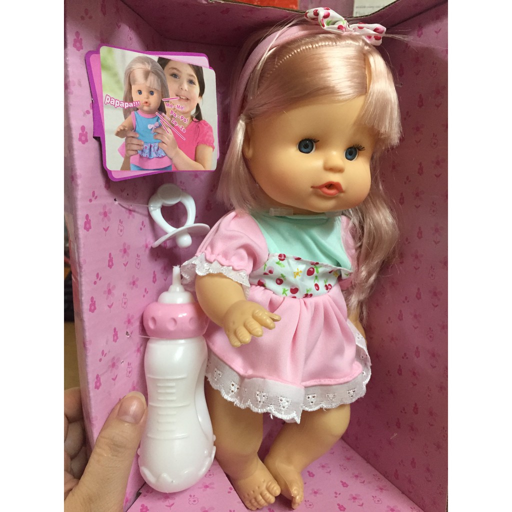 Đồ chơi búp bê Vima Bonnie Baby doll LD9706B có âm thanh