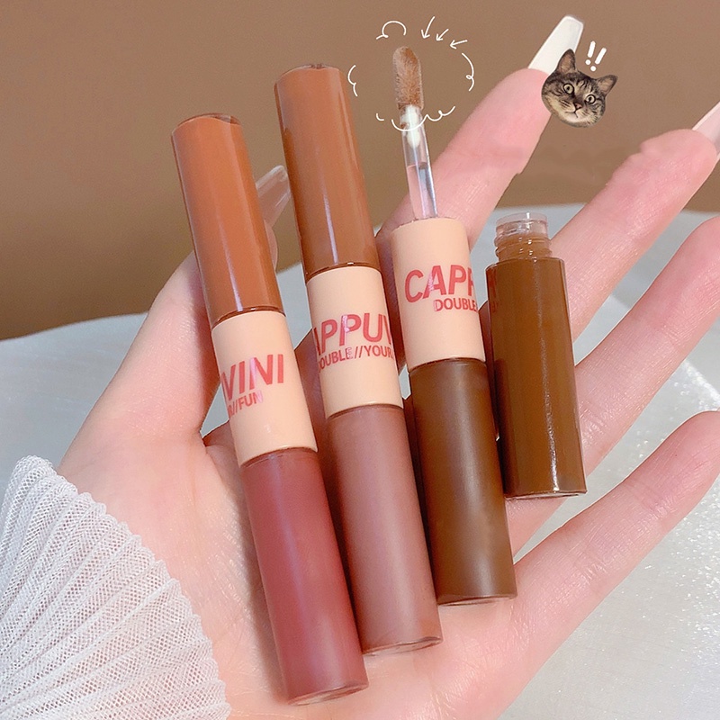 Son Kem CAPPUVINI 2 Đầu Double Your Fun