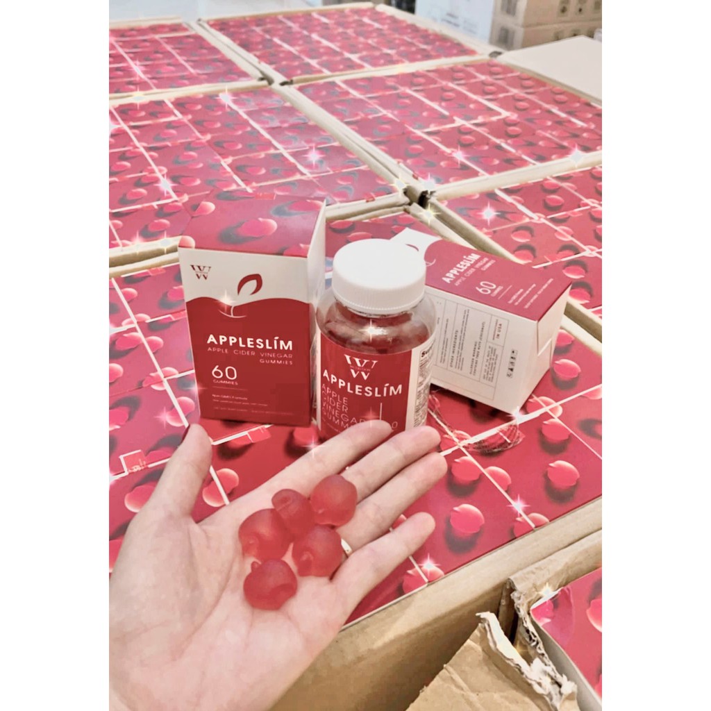 Kẹo giấm táo Appleslim hỗ trợ giữ dáng, đẹp da