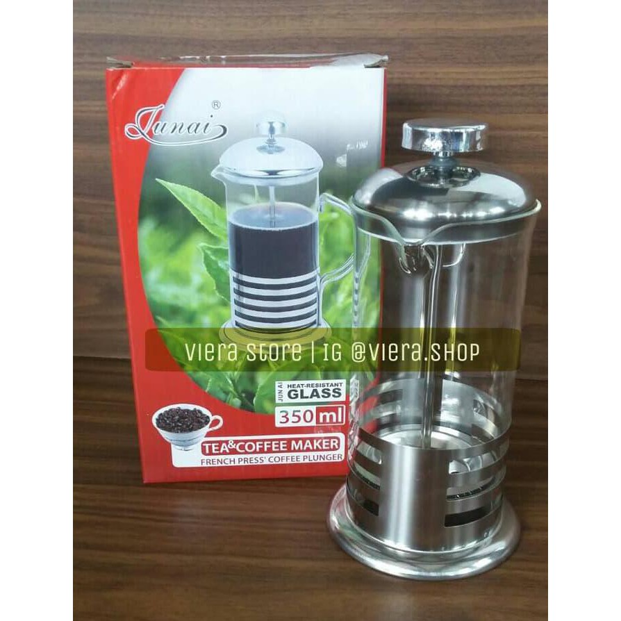 Máy Pha Cà Phê Bằng Thép Không Gỉ 350ml