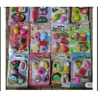 Set tẩy chì siêu cute