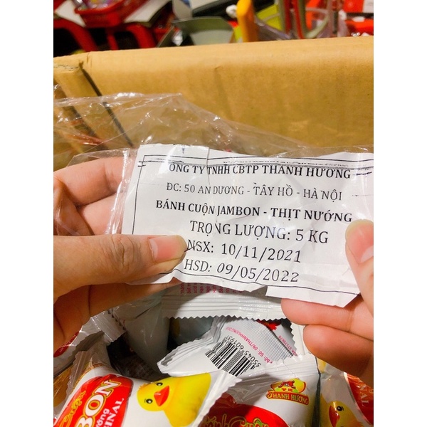 Bánh cuộn jambon Thanh Hương 500gram