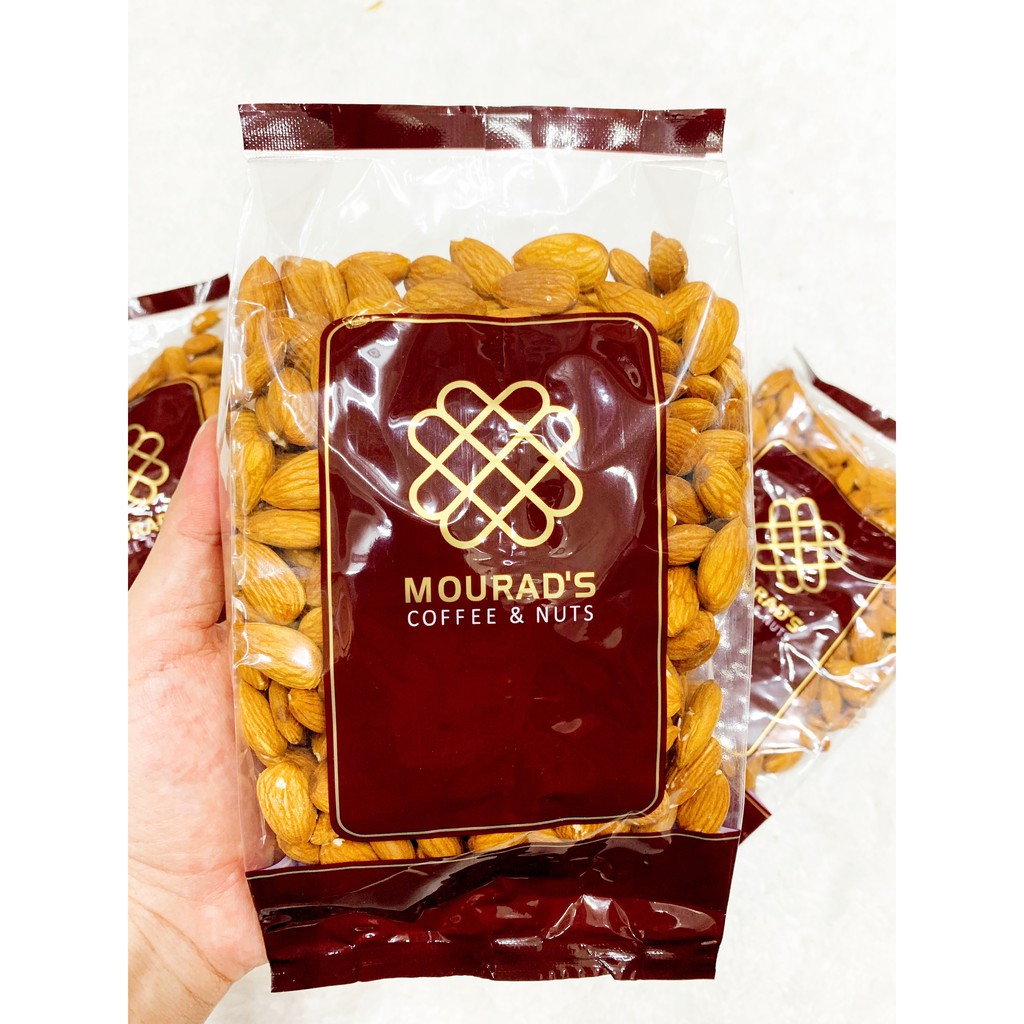 Hạnh nhân sống tách vỏ dùng để làm sữa, làm bánh Mourad túi 500g