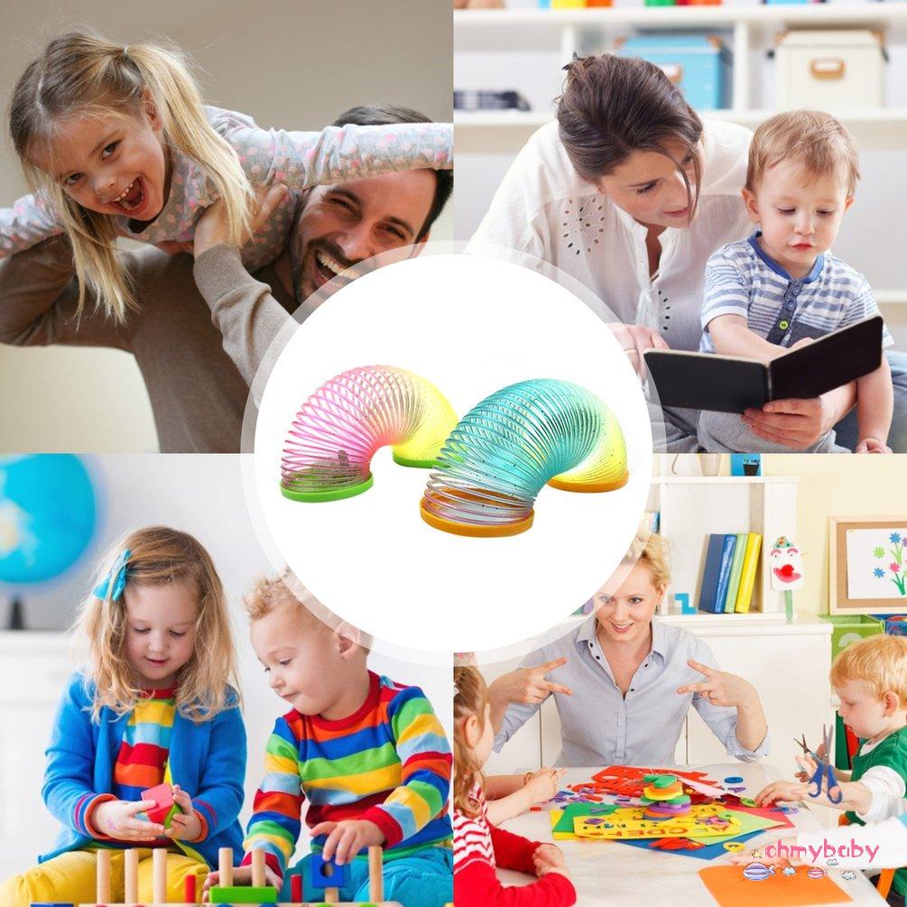 【OMB】 Illuminated Luminous Rainbow Circle 3D Magic Rainbow Circle Coil Fashion