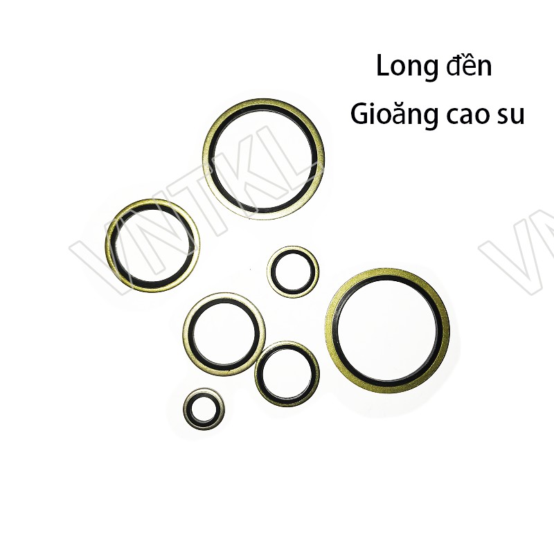 Long đền, gioăng cao su NBR, vòng đệm phun, chịu dầu chịu áp