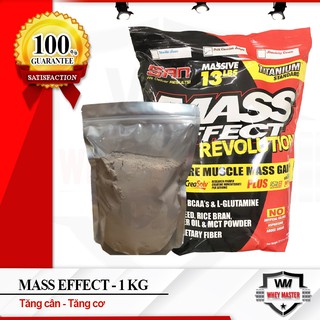 Gói Thử Sample Sữa Dinh Dưỡng Tăng Cân nhanh SAN Mass Effect Revolution 1kg  - Chính hãng