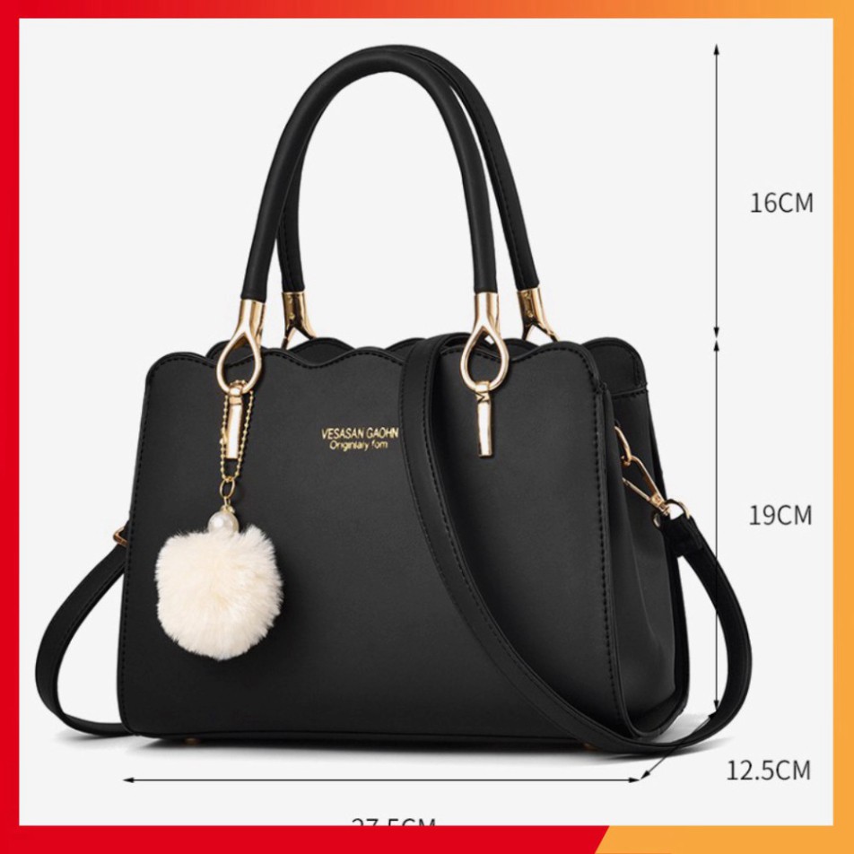 Túi Xách Nữ  Công Sở MẪU MỚI DA MỀM Thời Trang Hàng Quảng Châu Cao Cấp - Mã KM4B