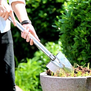 Xẻng xúc đất inox 60cm