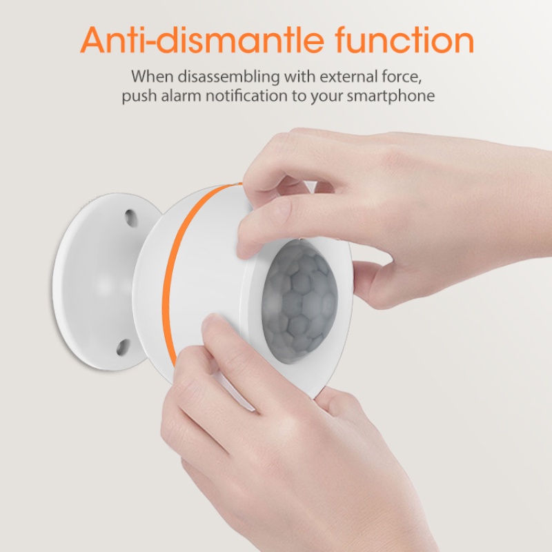 Aubess Aubess Máy Dò Hồng Ngoại Burgla Không Dây Tích Hợp Cảm Biến Chuyển Động Zigbee Pir Chạy Bằng Tuya