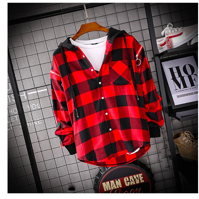 Áo khoác sơ mi unisex nam nữ Asala (somi 145) | BigBuy360 - bigbuy360.vn