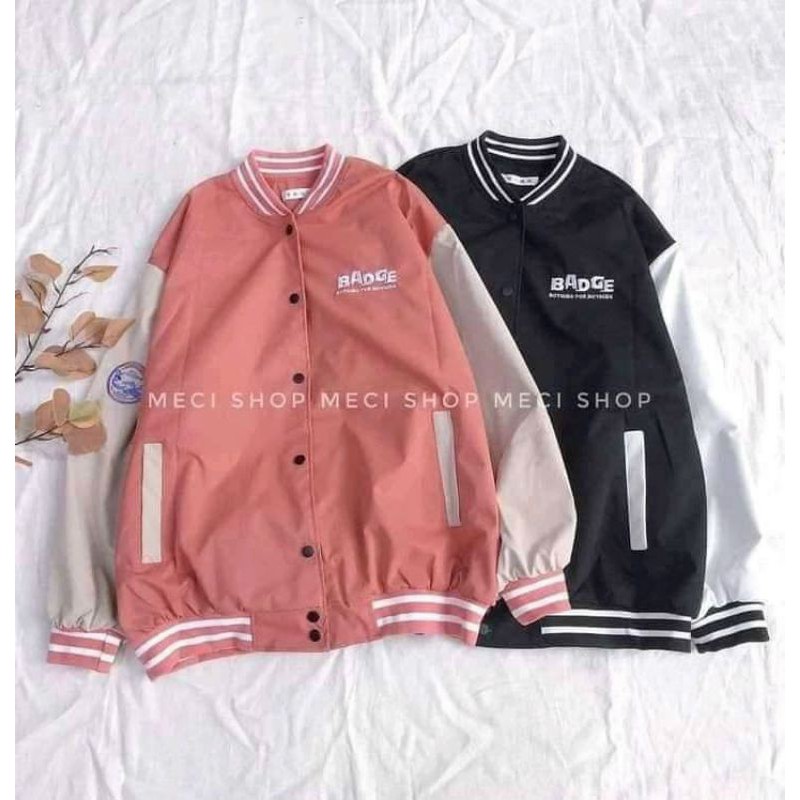 [Ảnh thật]ÁO KHOÁC DÙ KIỂU BOMBER LOGO THÊU | BigBuy360 - bigbuy360.vn