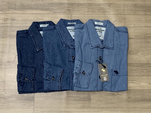 Áo jean sơ mi nam BIGSIZE < 100kg (M-5XL) | BigBuy360 - bigbuy360.vn