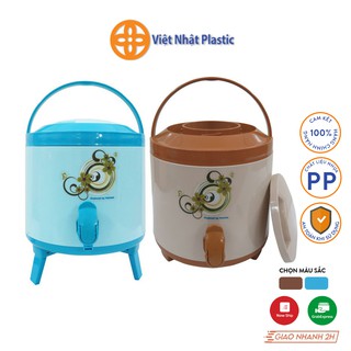 Bình giữ nhiệt nóng lạnh 6L/8L/10L Việt Nhật Plastic có vòi tiện dụng