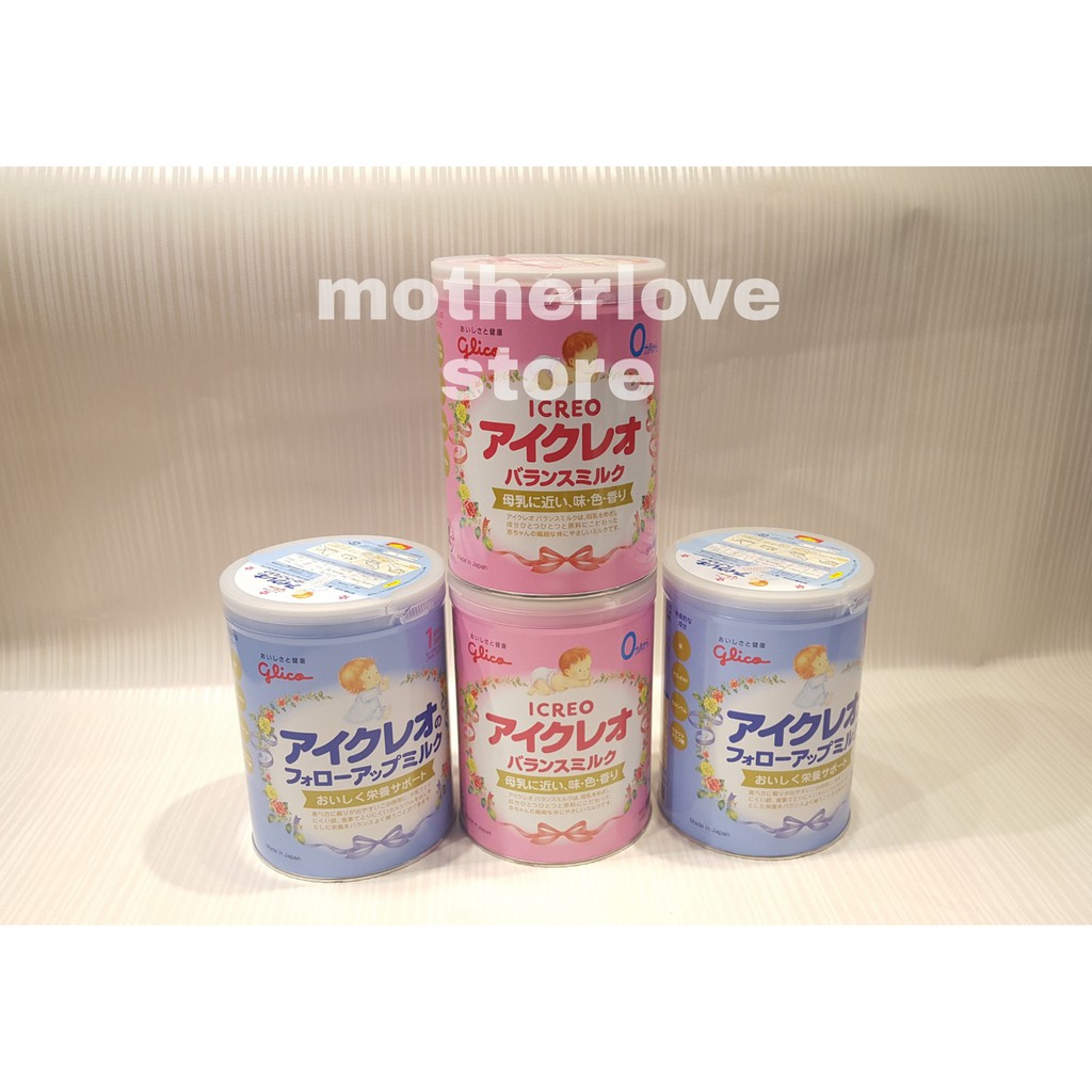 Sữa bột Icreo Glico số 0 800g