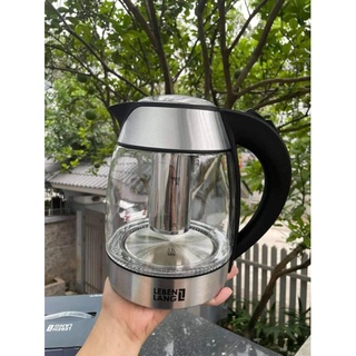 Ấm siêu tốc thủy tinh Lebenlang 1.8L LBE2819