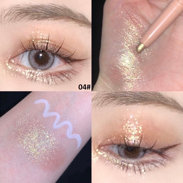 Bút nhũ mắt Novo 2 đầu Star Eyes Clever Lying Silkworm