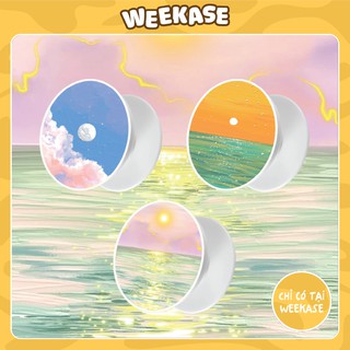 Giá đỡ chống lưng cho điện thoại Popsocket hình tròn Weekase in hình hoàng hôn 1