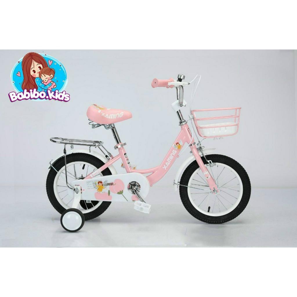 Xe đạp cho bé, Xe đạp BABIBO cho bé gái size 12- 20- Babibo.kids