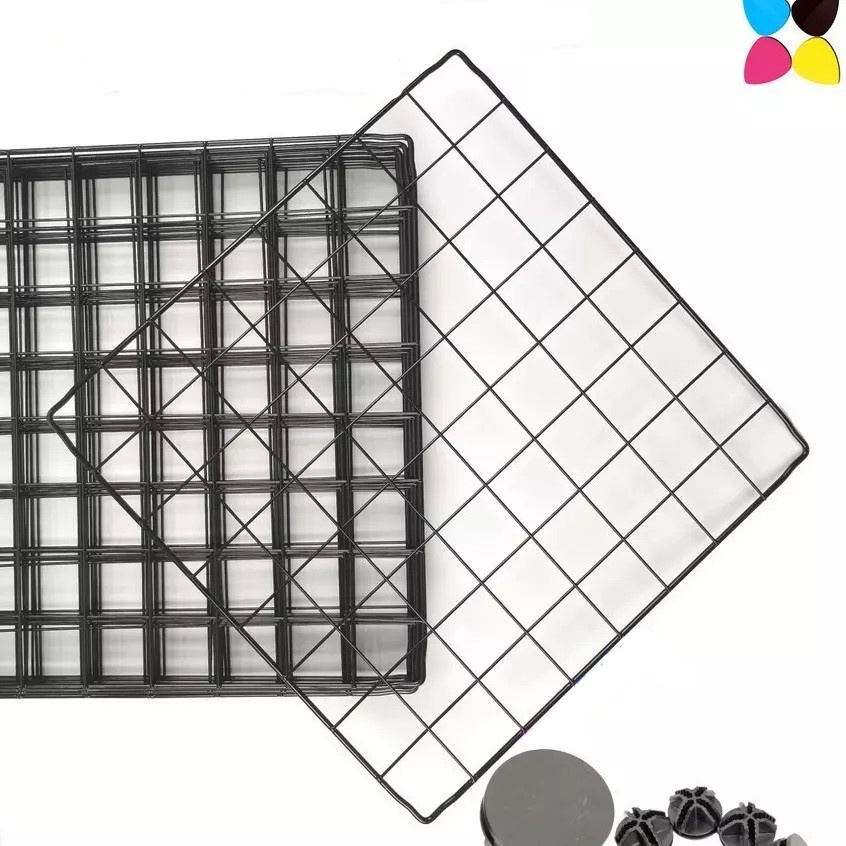 Tấm lưới ghép chuồng quay chó mèo thú cưng size 35x35 - Bivido