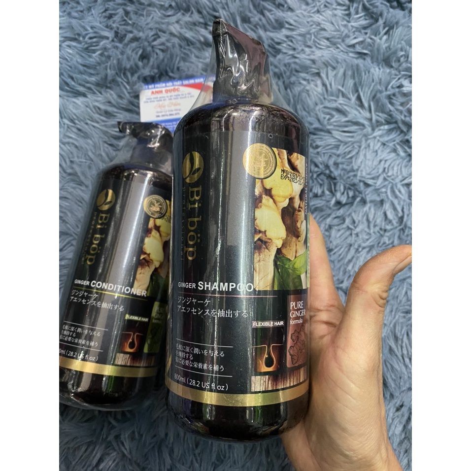 Dầu gội gừng dưỡng sinh