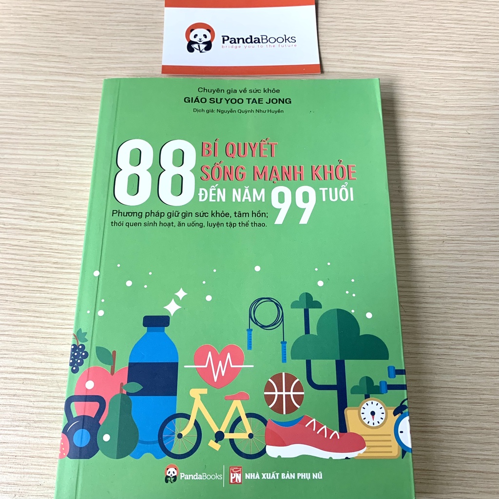 Sách 88 Bí Quyết Sống Khỏe Đến Năm 99 tuổi