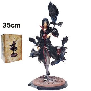 [ẢNH THẬT]Mô hình Uchiha Itachi thuộc tổ chức Akatsuki siêu to cao 35cm tỉ lệ 1/6 - Shippuuden - Tượng Figure Naruto 5.0