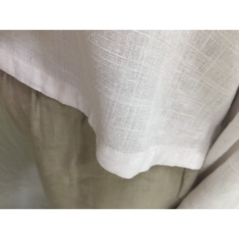 Áo Croptop/Áo dài tay/áo linen/Áo kiểu/Linen top | BigBuy360 - bigbuy360.vn