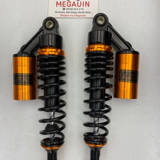 Giảm sóc (phuộc) bình dầu Đen/Cam LFX/RFY 1:1 (giá 1 cặp) lắp Dream Wave Future, Blade, Cup 82 và xe cùng kích thước