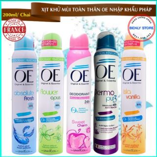 Xịt khử mùi OE Pháp