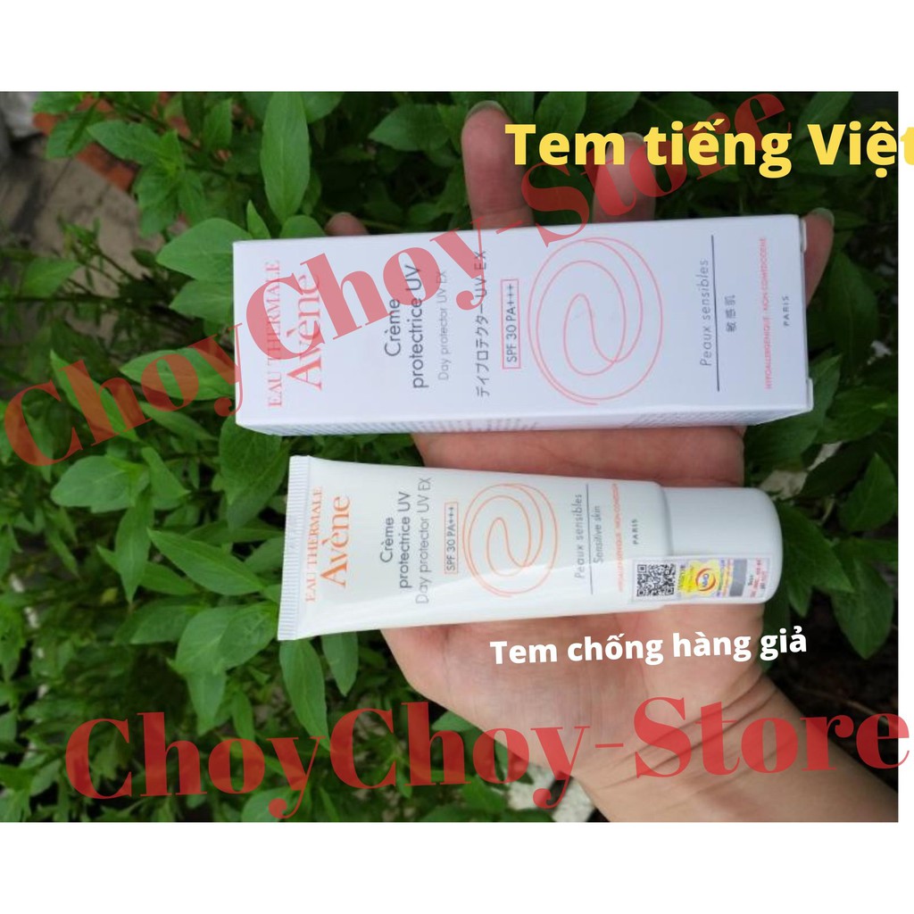 [CHÍNH HÃNG CÓ TEM] AVENE Day Protector UV SPF 30+ 40ML  - Kem dưỡng ẩm chống nắng dành cho da nhạy cảm