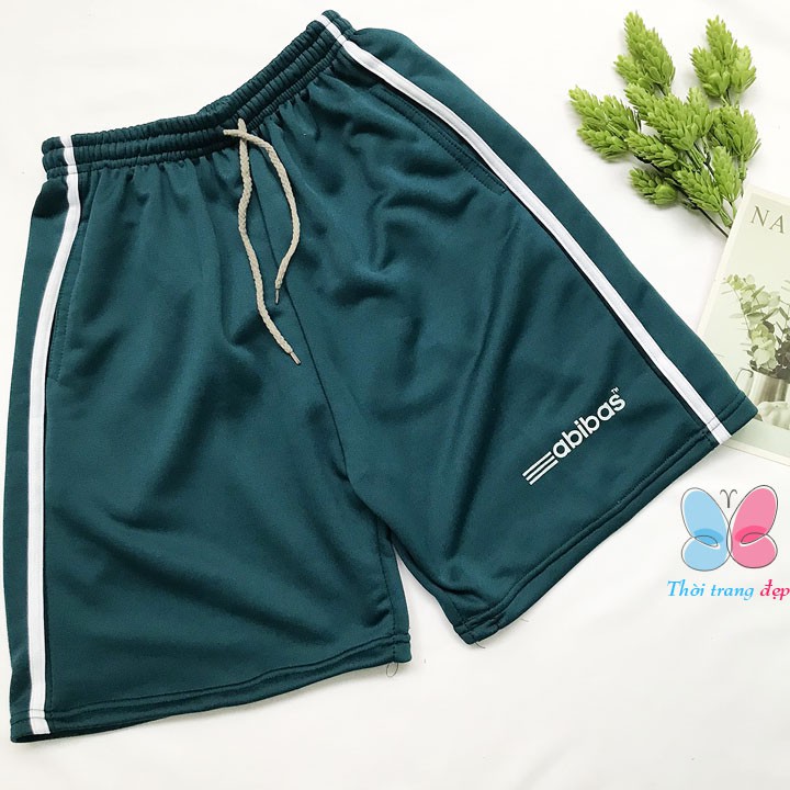 Quần đùi nam FREESIZE từ 60kg-70kg Quần short thun nam phối một sọc to - QN24 | BigBuy360 - bigbuy360.vn