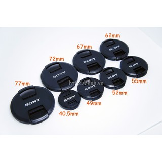 Nắp / cap trước (Front cap) Sony 77 72 67 62 55 52 49 40.5mm
